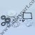 کیت بیرینگ موتور کمپرسور هوا اطلس کوپکو Atlas Copco MOTOR BEARIN KIT- GA11-22 Atlas copco part number: 2901919500 2901-9195-00 00 9195 2901